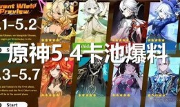 原神345卡池爆料最新,新角色、新故事，探索提瓦特大陆的未知篇章